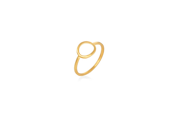 Circle Silver Ring