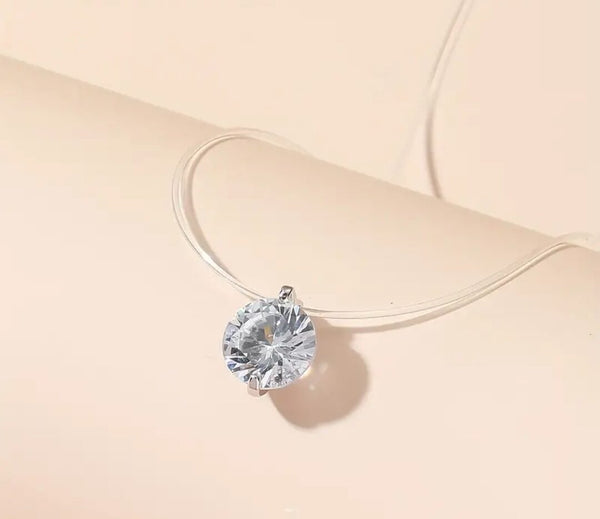 White Crystal Necklace