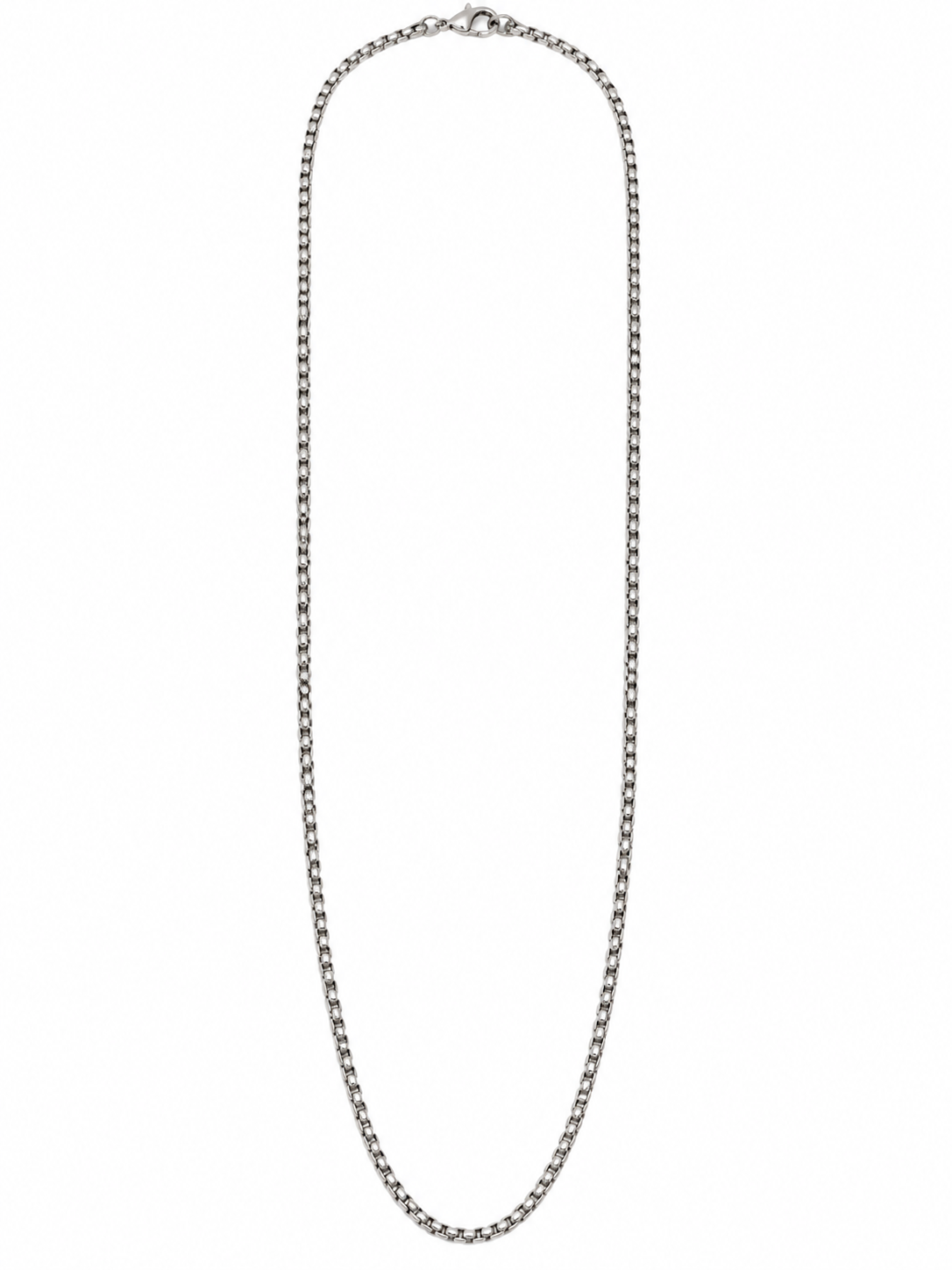 Ανδρική Αλυσίδα Silver Box Chain – 70 cm