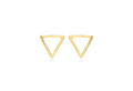 Triangle Silver Earrings