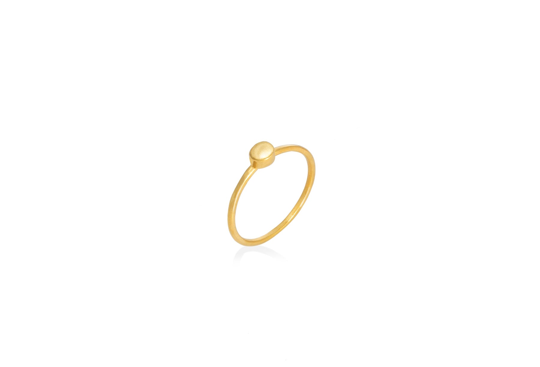 Cylindrical Silver Ring