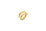 Parallel Lines Silver Ring
