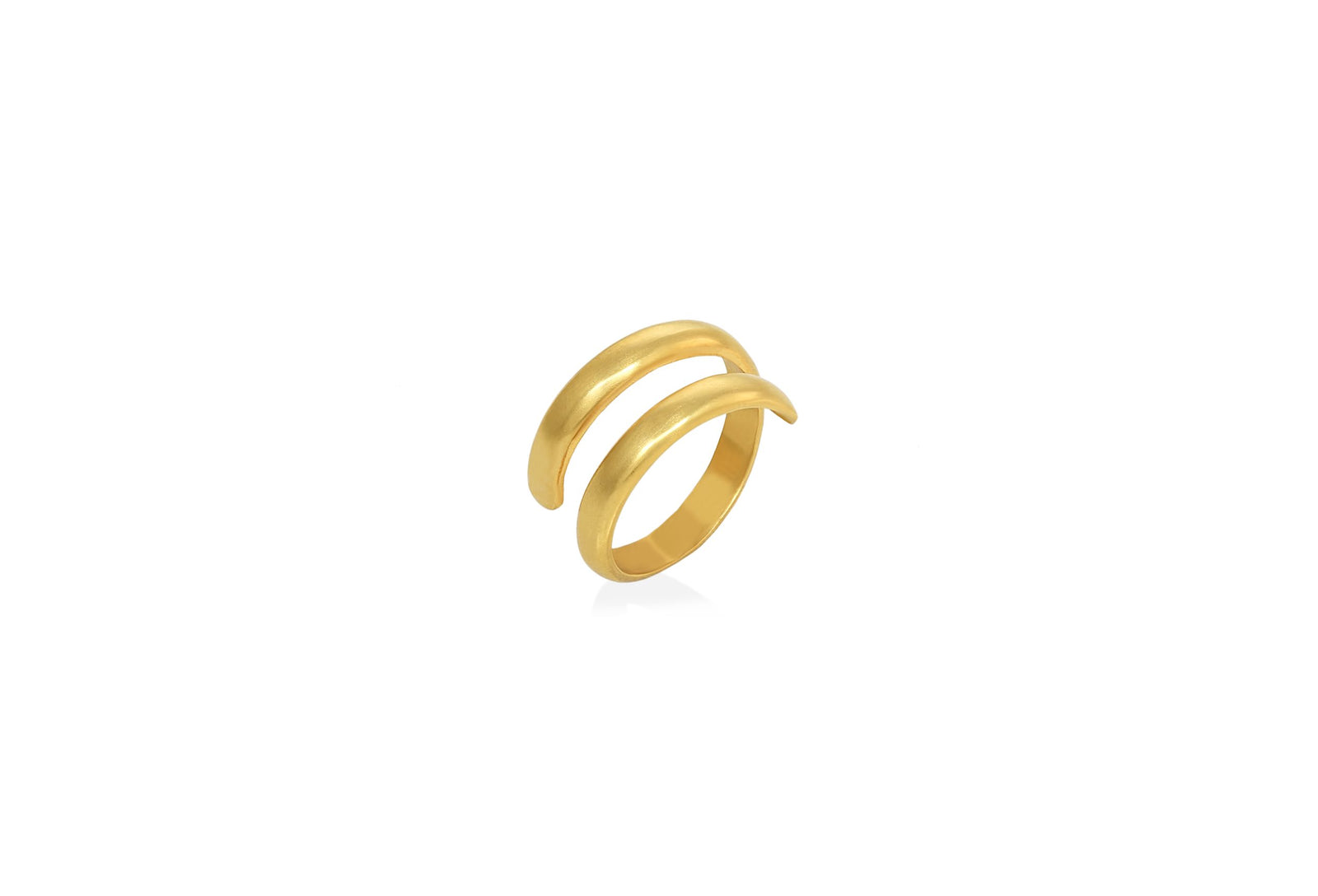 Parallel Lines Silver Ring