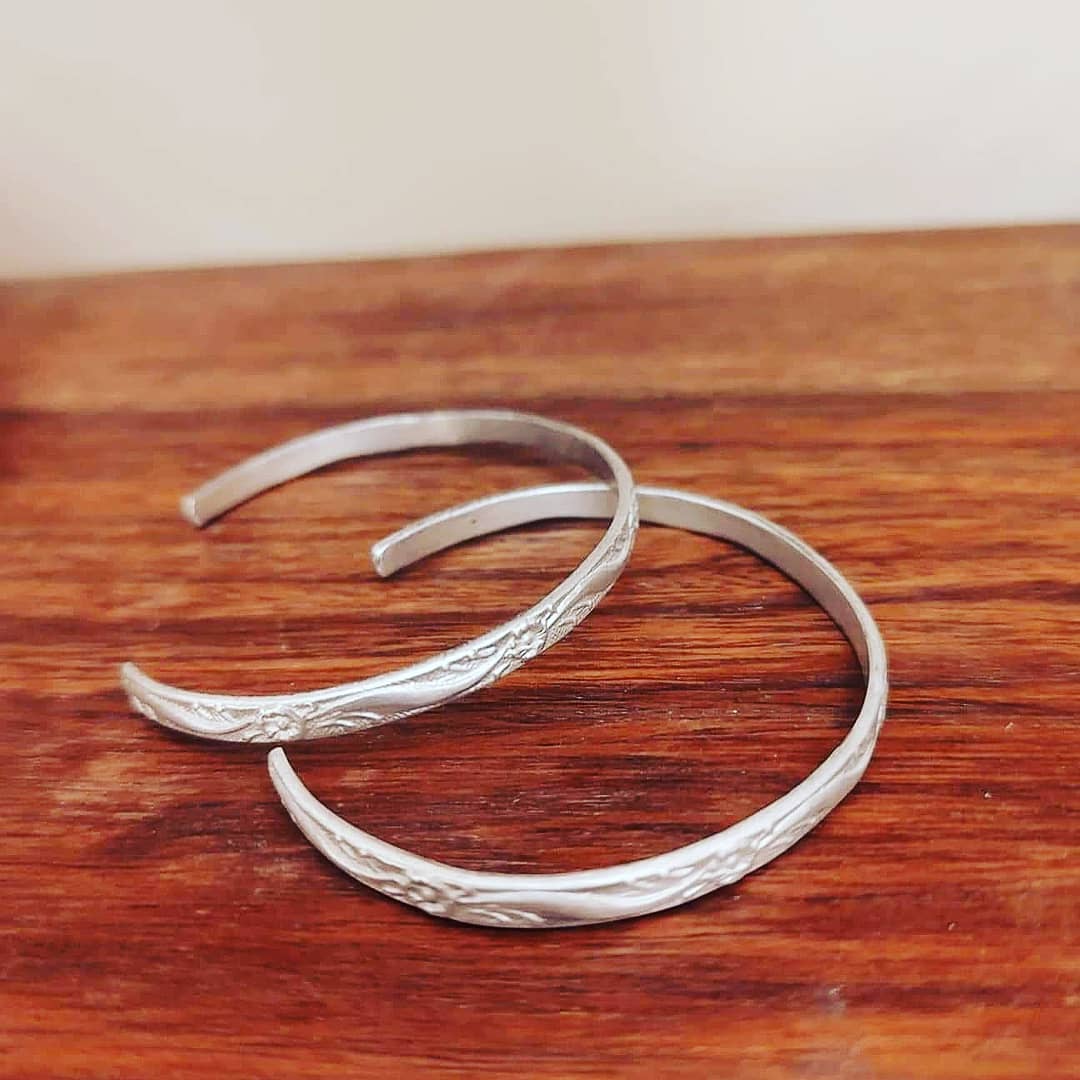 Flower SIilver Bracelet