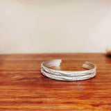 Flower SIilver Bracelet