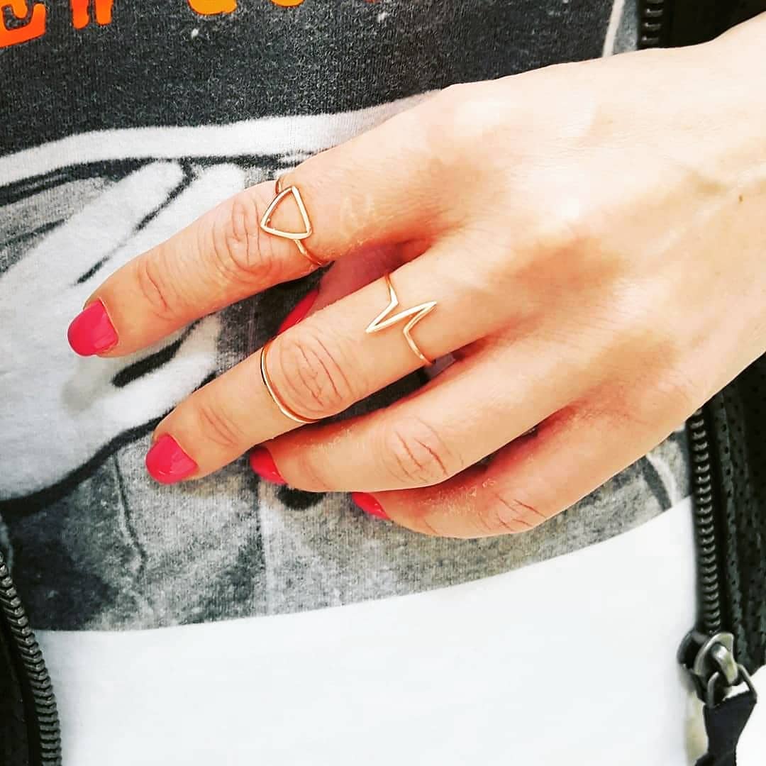 Heartbeat Silver Ring