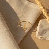 Heartbeat Silver Ring