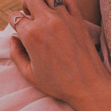Triangle Silver Ring