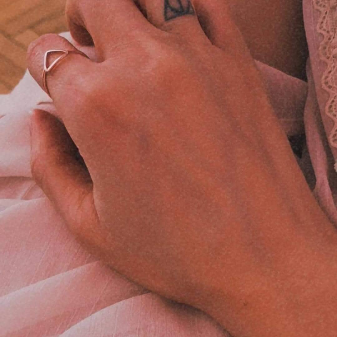 Triangle Silver Ring