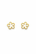 Flower small Silver Earrings