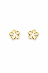 Flower small Silver Earrings