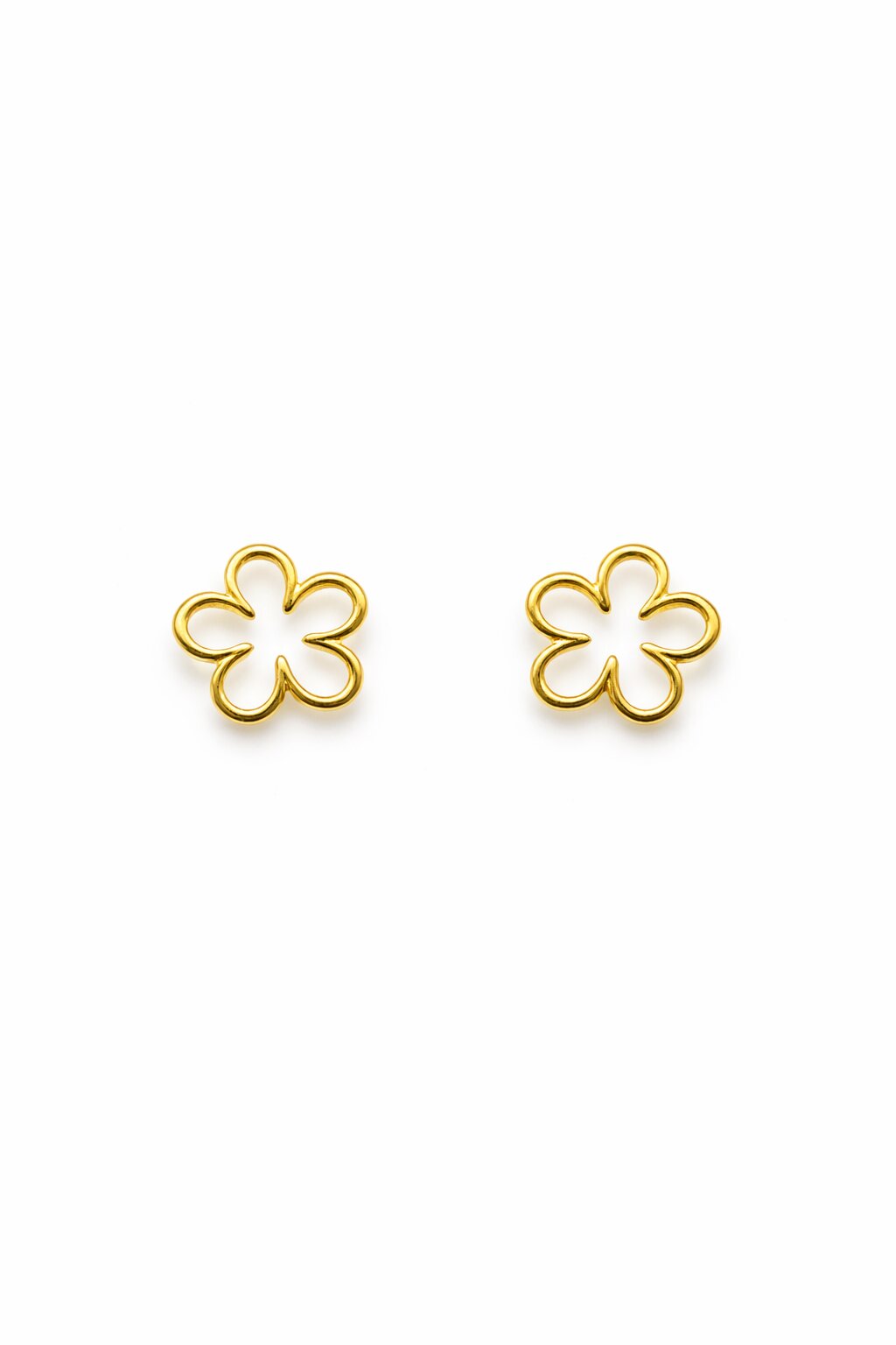 Flower small Silver Earrings
