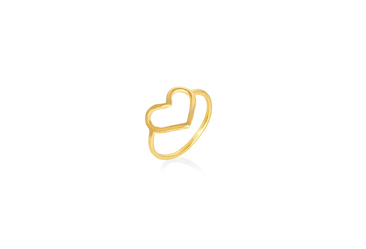 Silver Heart Ring
