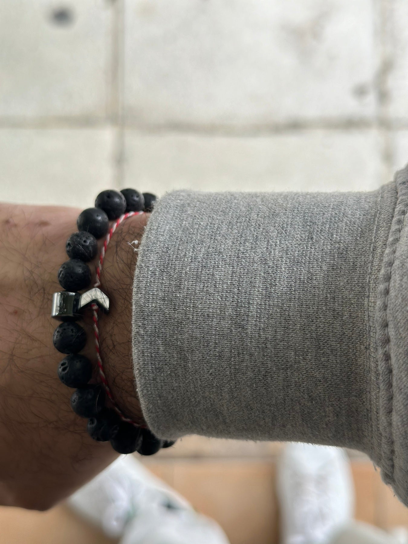 Handmade Lava Bracelet For Men