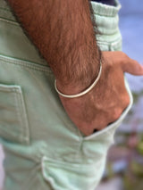 Unisex Silver Dovletis Bracelet