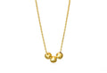 Disco Ball Silver Necklace