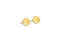 Round Small Silver Earrings