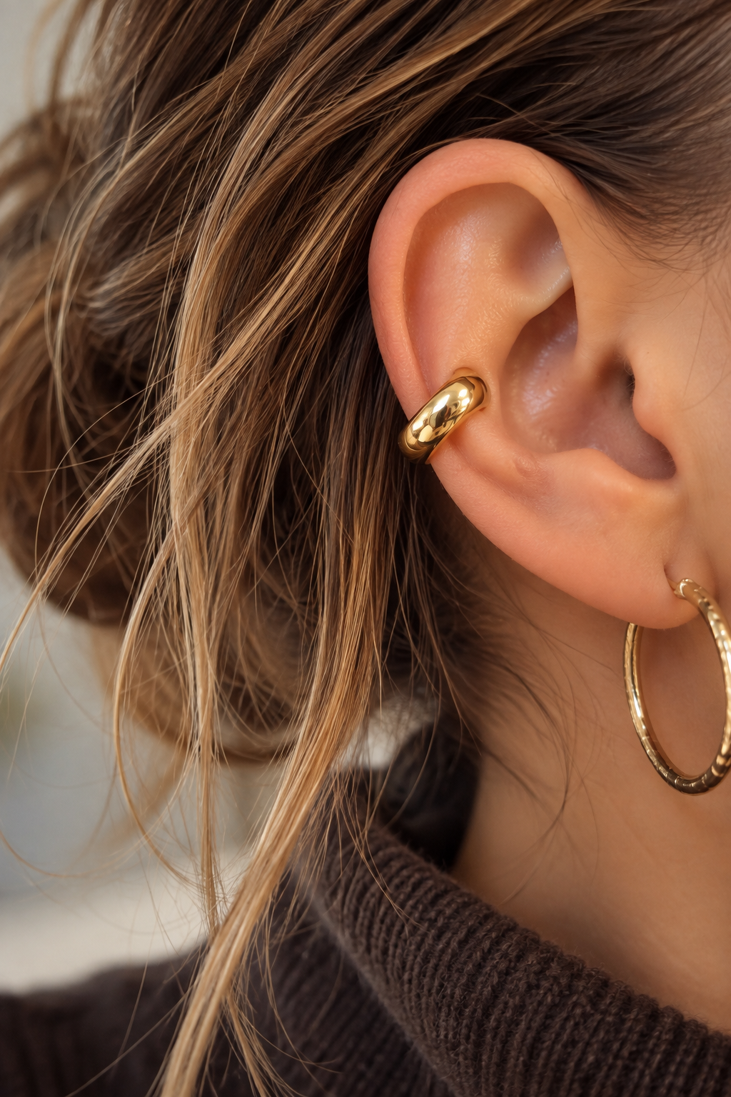 Golden Essential Cuff – Ασήμι 925 Επιχρυσωμένο