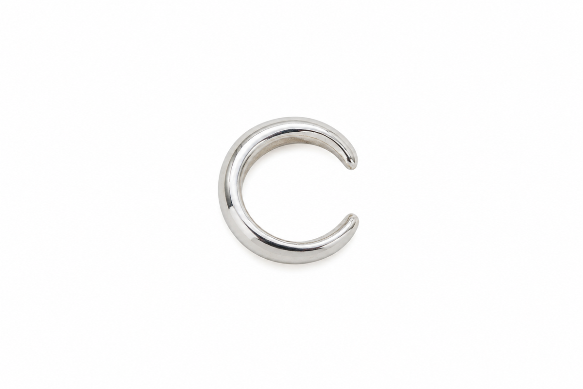 Silver Curve Cuff – Ασήμι 925