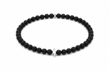Ανδρικό Βραχιόλι Black Hematite Lightning