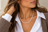 Pearl Éclat Necklace – Κολιέ με Πέρλες Καλλιέργειας