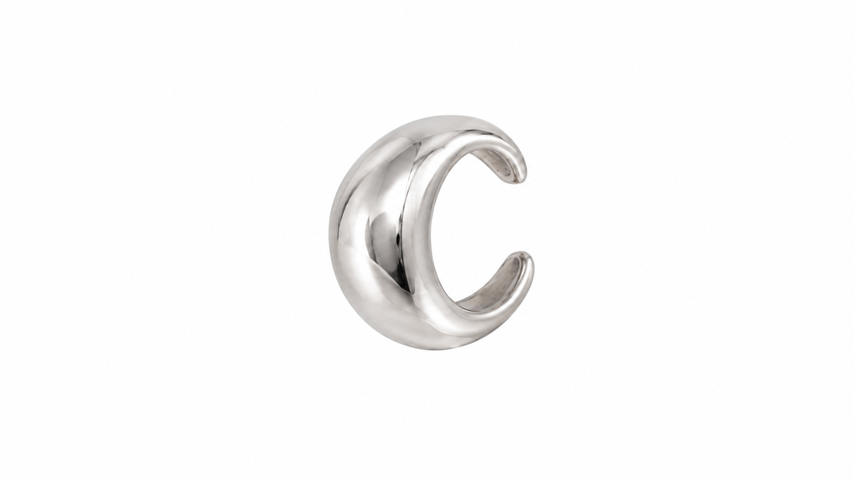 Silver Moon Cuff – Ασήμι 925