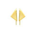 Triangle Silver Earrings